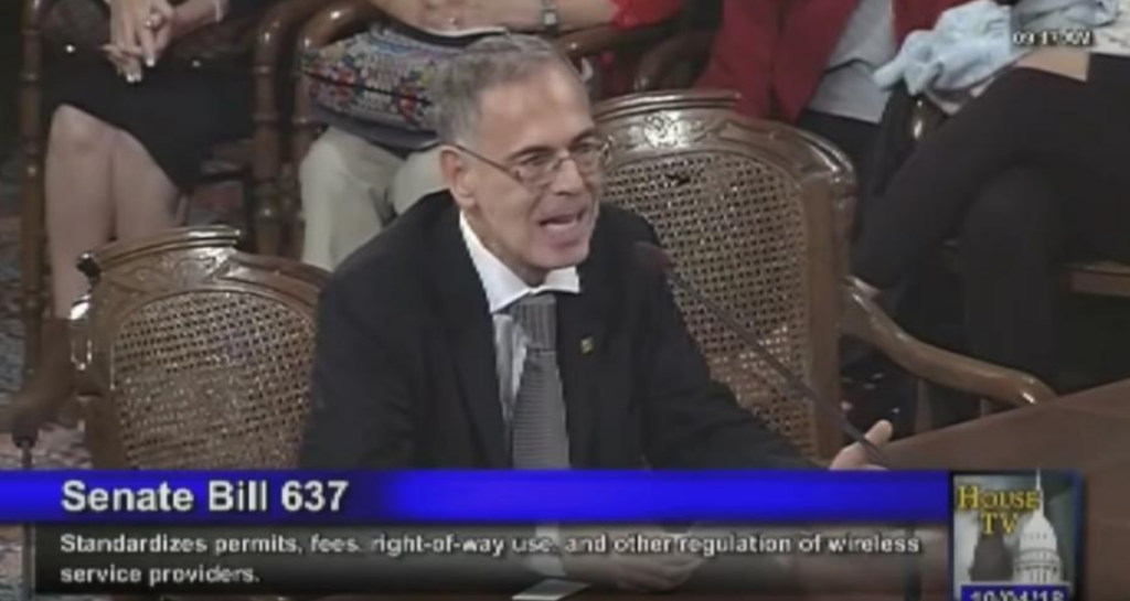 Dr. Paul Heroux Tesfifies at Michigan's 5G Small Cell Tower Legislation - 2018