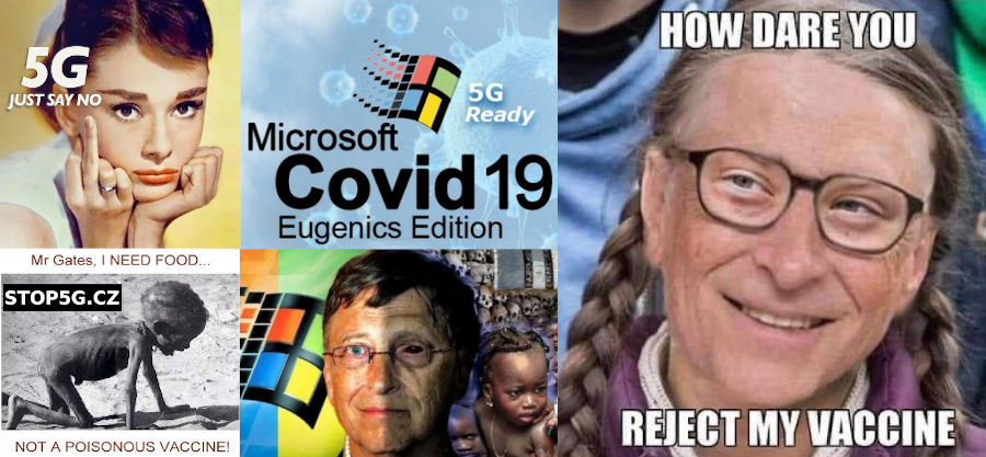 Stop5g.cz - Covid 19 - Microsoft - Eugenics Edition - Depopulation - Bill Gates - RFID - ID2020