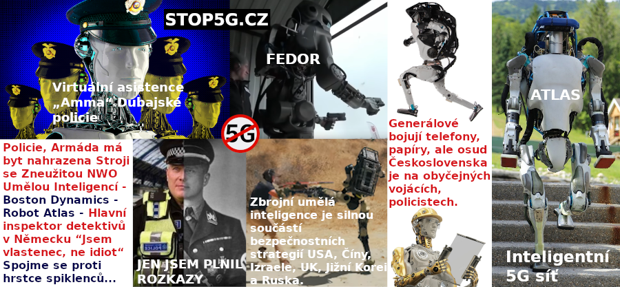 Policie, Armáda má byt nahrazena Stroji se Zneužitou NWO Umělou Inteligencí – Boston Dynamics – FEDOR – Hlavní Inspektor Detektivů v Německu “Jsem Vlastenec, ne Idiot“