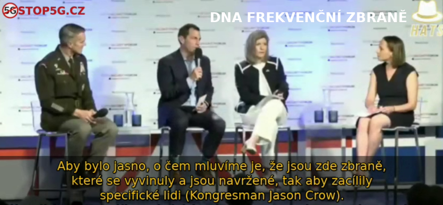 Kongresman Jason Crow – DNA Frekvenční Zbraně